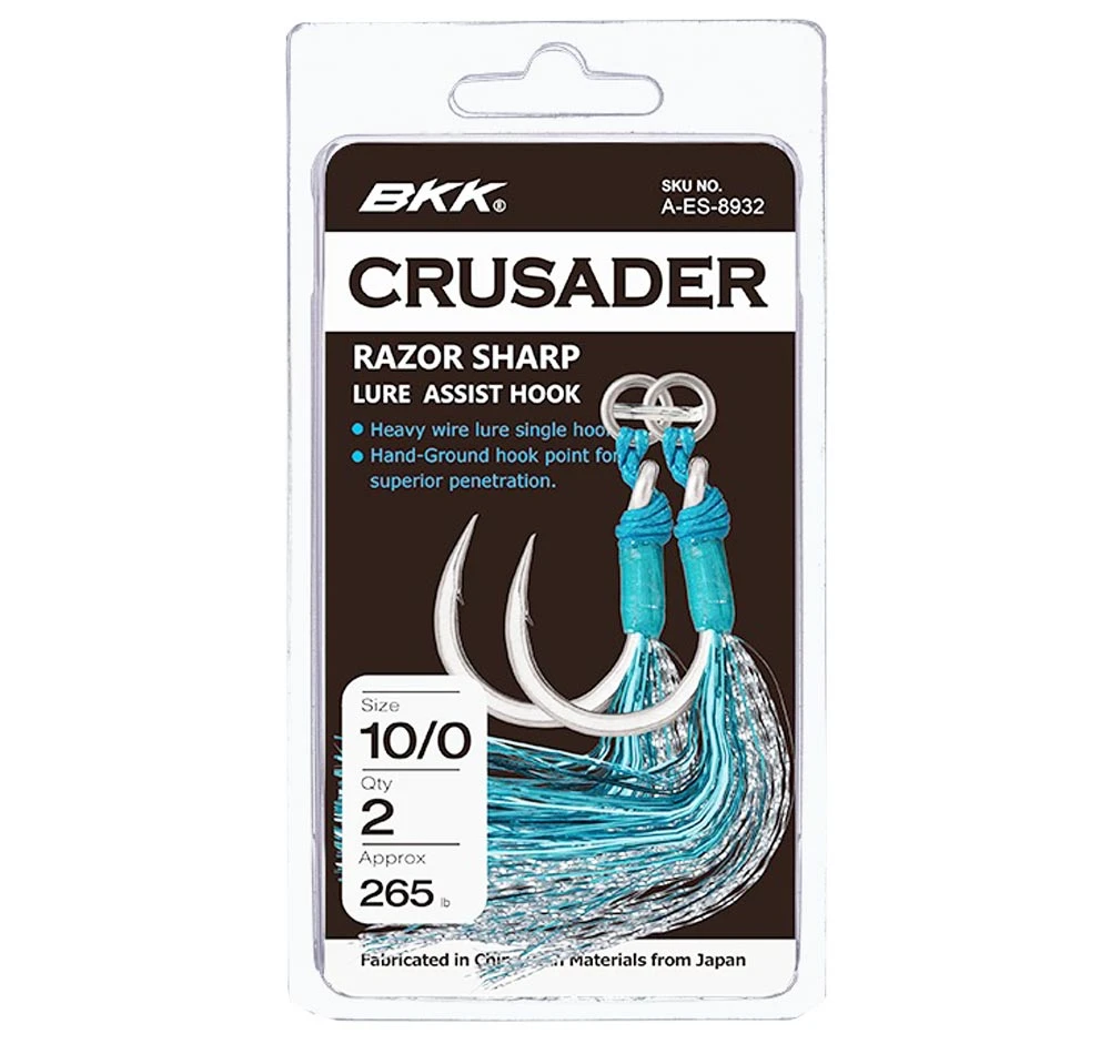 BKK Crusader Lure Assist Hook Size 10/0