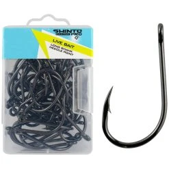 Shinto Pro Live Bait Long Shank Hook Bulk Pack