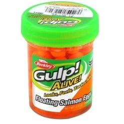 Berkley Gulp Alive Orange Floating Salmon Eggs