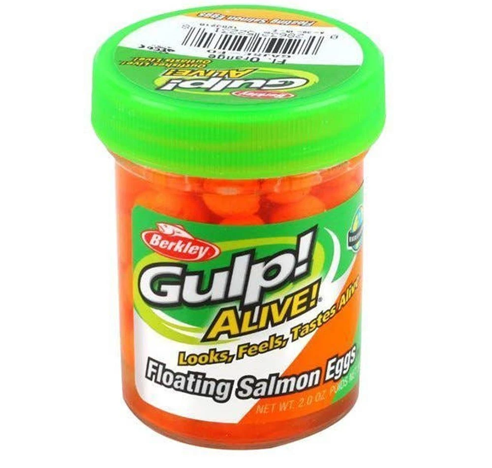 Berkley Gulp Alive Orange Floating Salmon Eggs