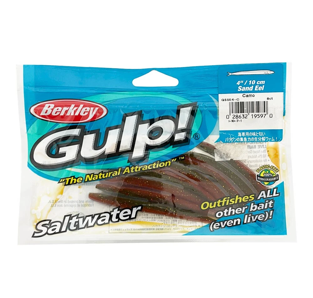 Berkley Gulp Sand Eel 4" Soft Plastics - Image 2