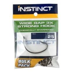 Instinct Wide Gap 3X Hooks Qty 25