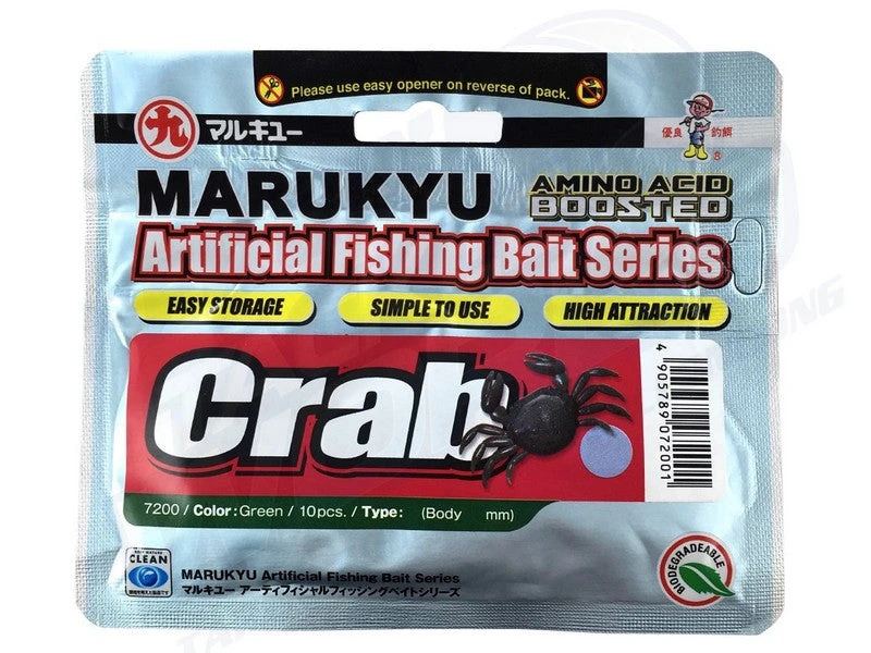 Marukyu Biodegradable Crab Soft Plastics Medium - Image 3