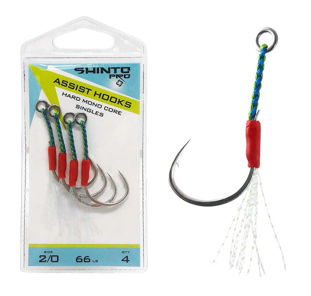 Shinto Pro Hard Mono Core Single Assist Hooks - Image 2
