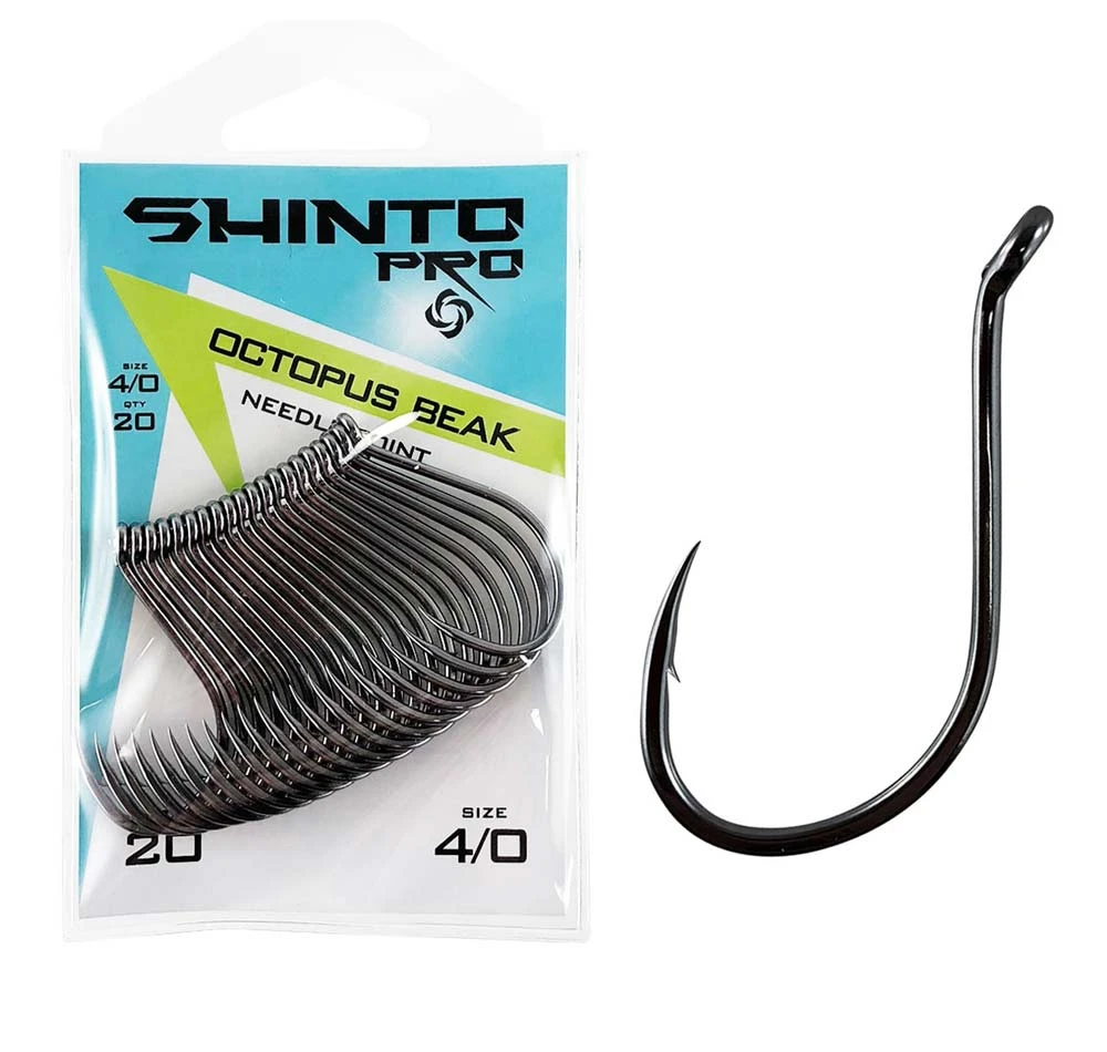 Shinto Pro Octopus Beak Black Nickel Hook