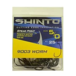 Shinto Worm 9003 Hooks Qty 25