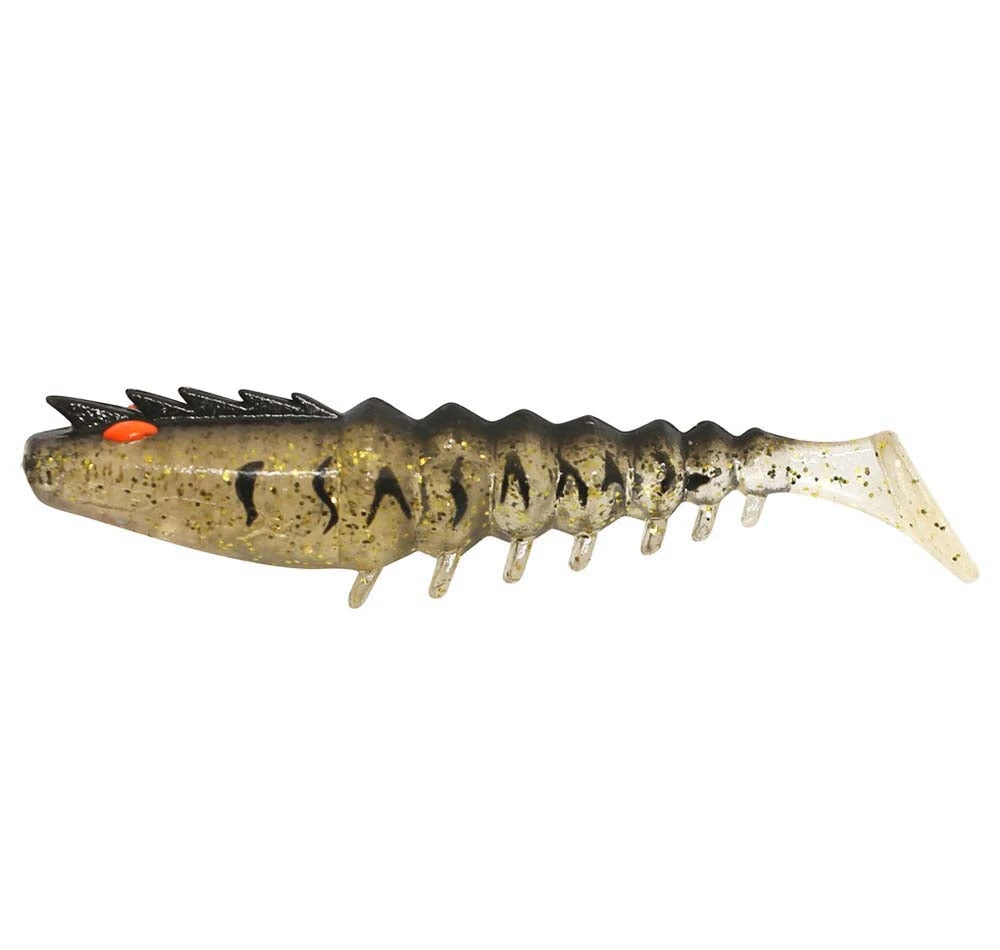 Squidgies Prawn Paddle Tail Soft Plastics - Image 6