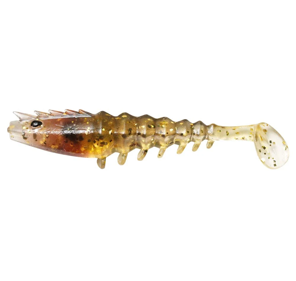 Squidgies Prawn Paddle Tail Soft Plastics - Image 2