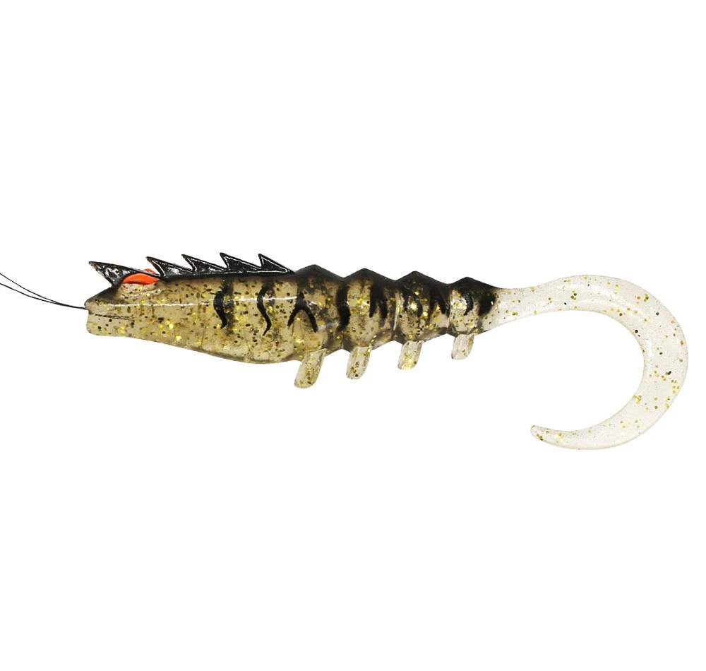 Squidgies Pro Range Prawn Wriggler Tail Soft Plastics - Image 3