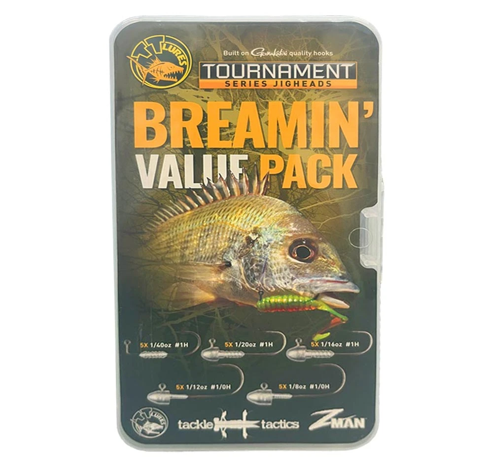 Tackle Tactics TT Lures Tournament Series Breamin' Value Pack