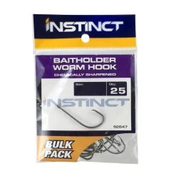 Instinct Baitholder Worm Hooks Qty 25
