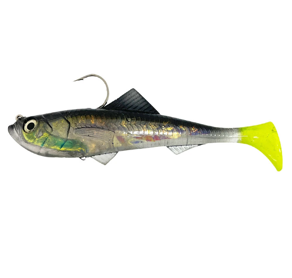 Z-Man ZMan FlashBack Paddle Tail 8" Soft Plastics - Image 4