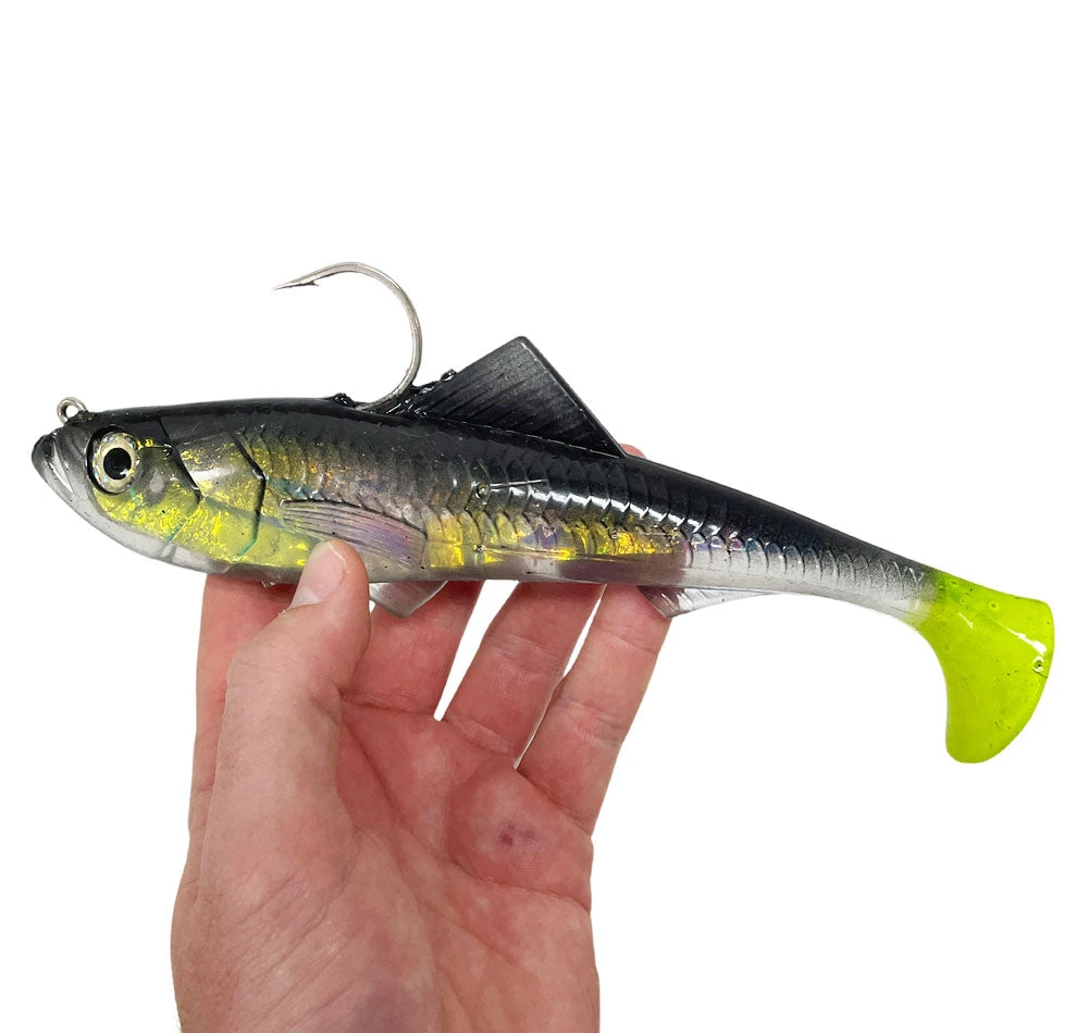 Z-Man ZMan FlashBack Paddle Tail 8" Soft Plastics - Image 2